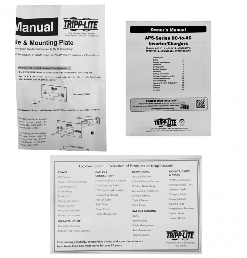 UPS 3600W/7200W 36VDC 230VAC PWM sin Clickbox