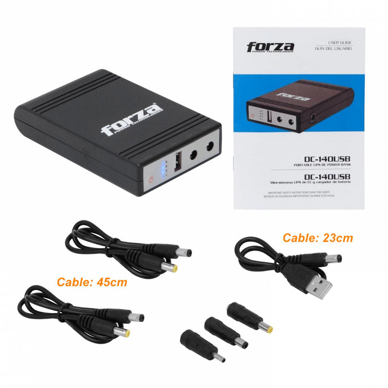 UPS DC-140USB con Batería de Litio Clickbox