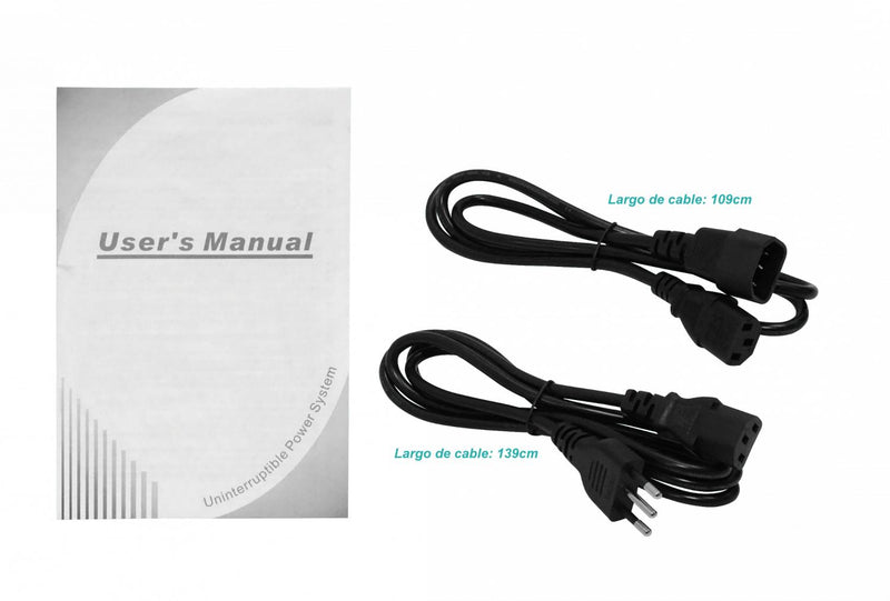 UPS Interactiva 1000VA 600W 104WH 2x7Ah AVR 4-C13 Clickbox