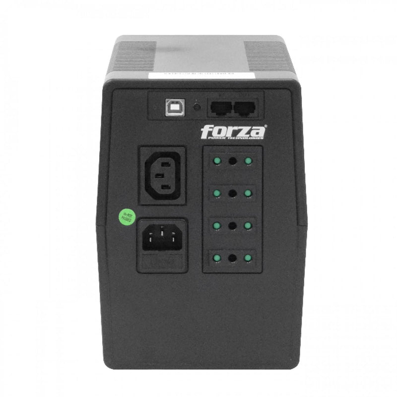 UPS interactiva 1000VA 600W con AVR y protección Clickbox