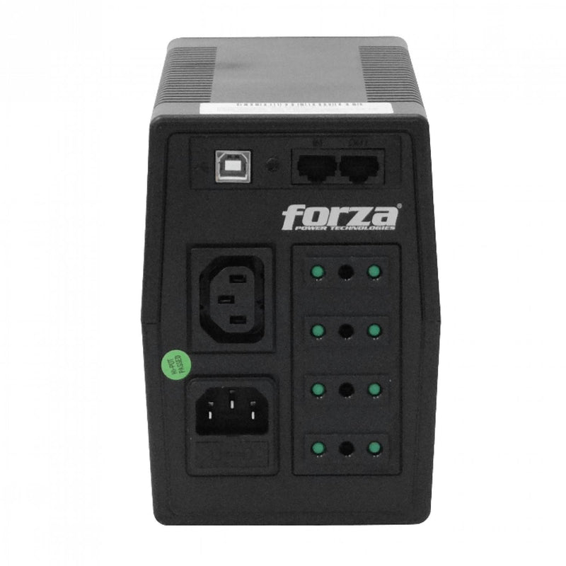 UPS interactiva 800VA con AVR y USB Clickbox