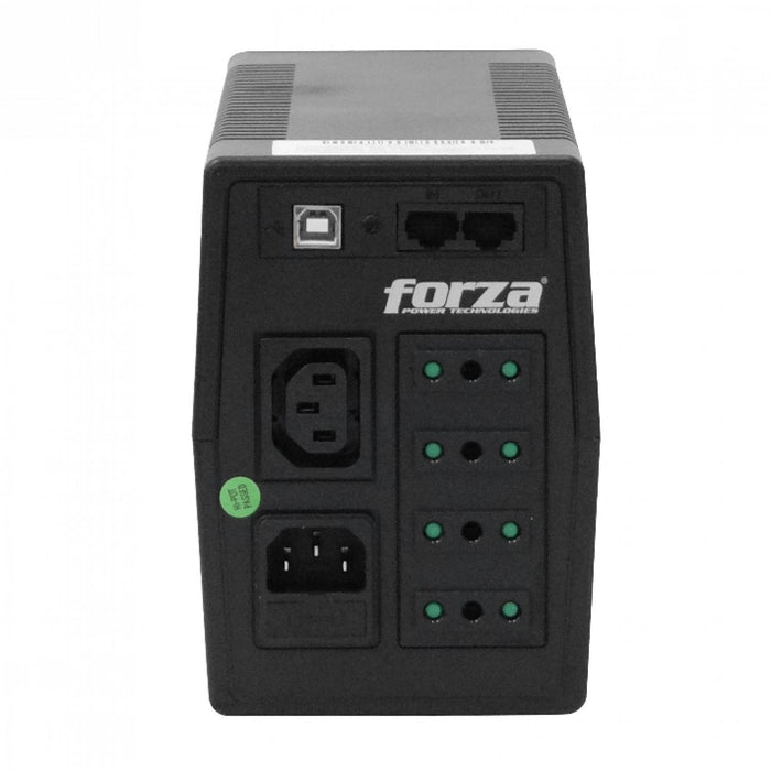 UPS interactiva 800VA con AVR y USB Clickbox