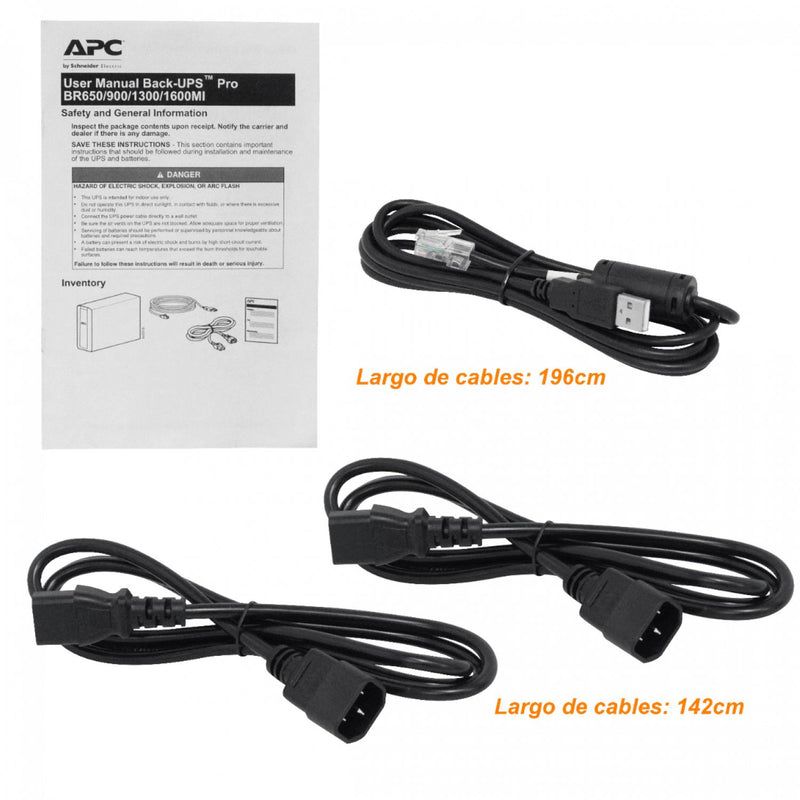 UPS Interactiva APC 900VA 540W 6 Tomas C13 Clickbox