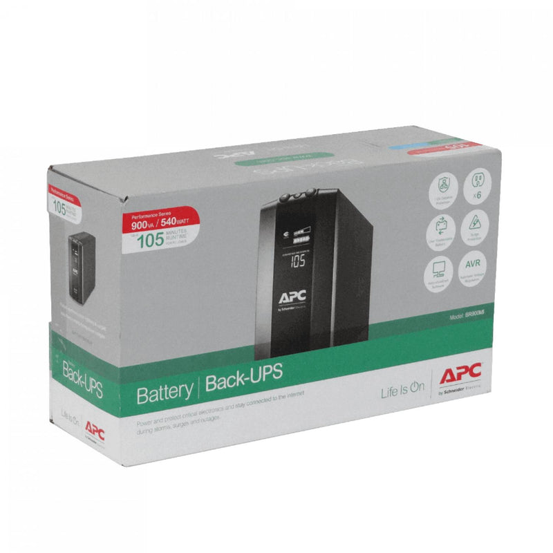 UPS Interactiva APC 900VA 540W 6 Tomas C13 Clickbox
