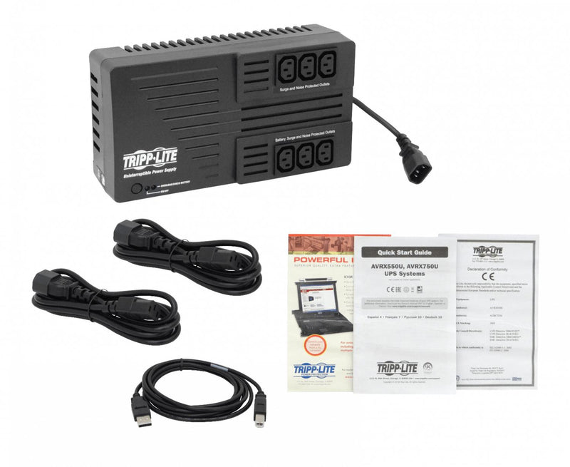 UPS Interactiva TRIPPLITE 550VA 300W USB Clickbox