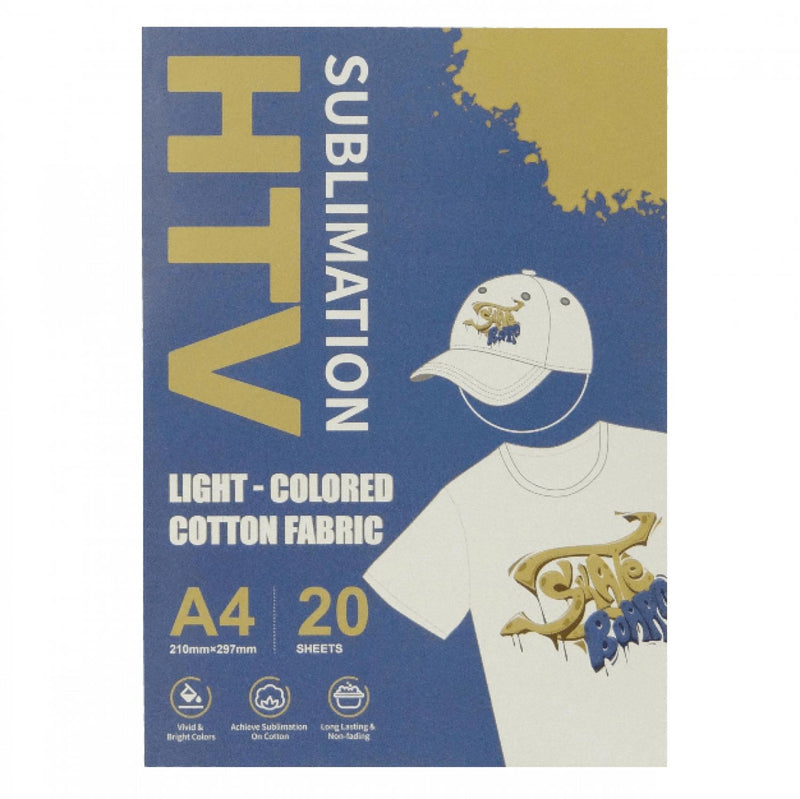 Vinilo Sublimación A4 para Estampado en Clickbox