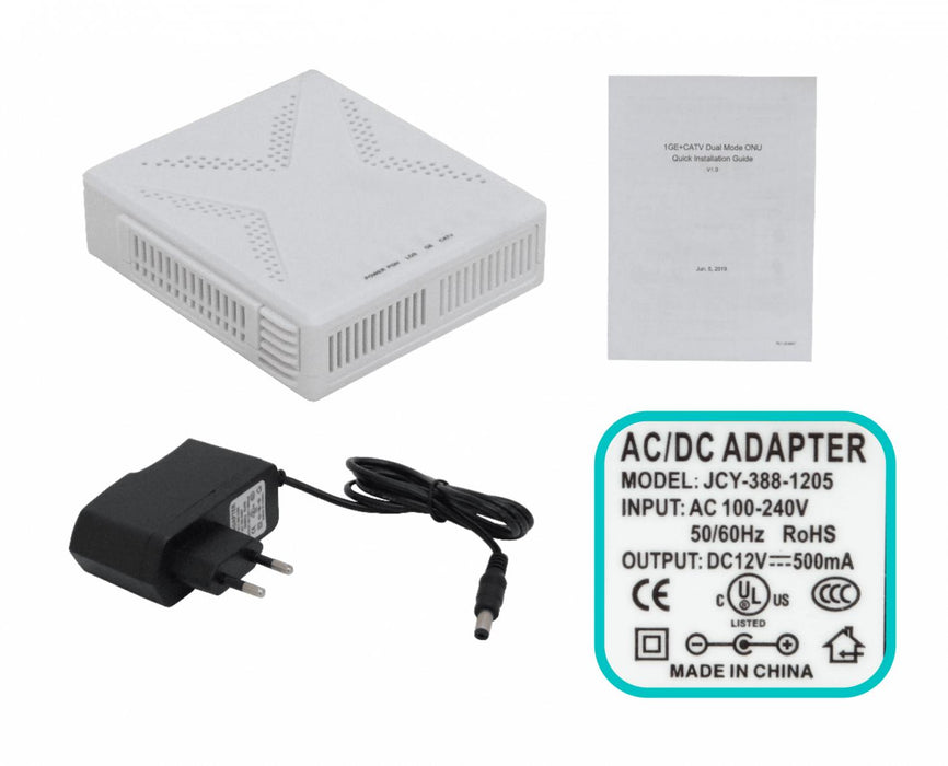 WOLCK GPON CATV-F-H 1-1000 1-PON-SC/APC-SM Clickbox