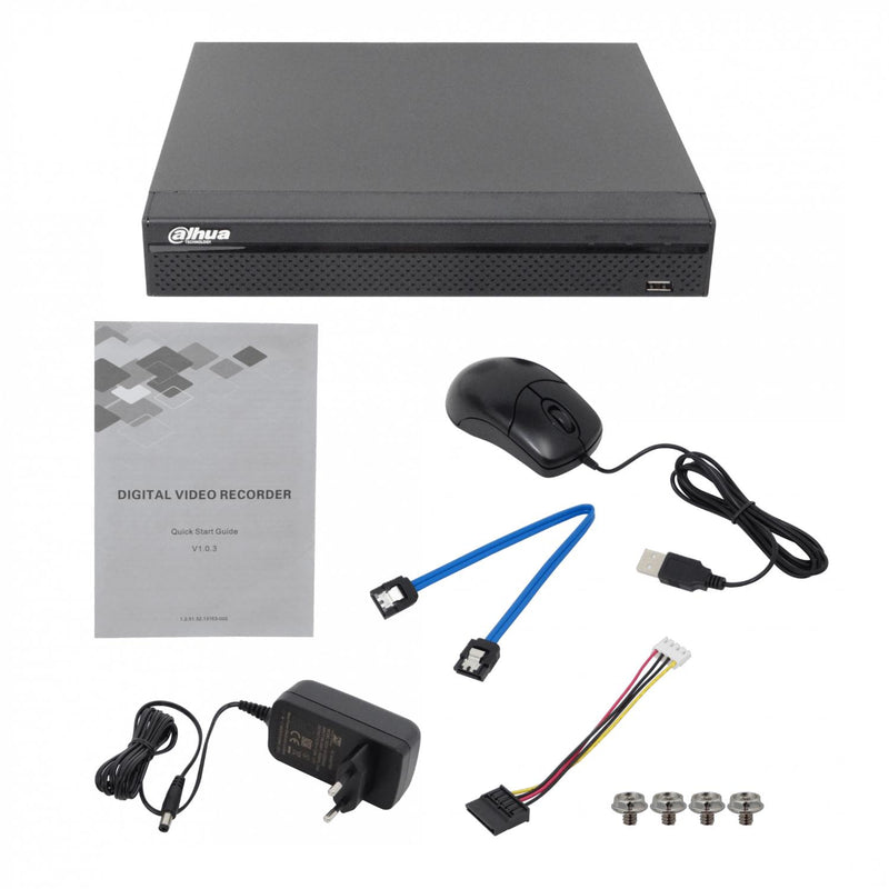 XVR 16 canales Analógico/IP con 1 puerto SATA Clickbox