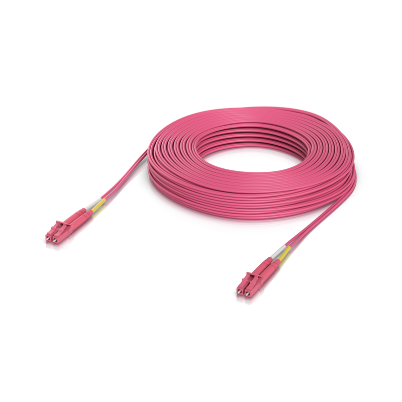 Ubiquiti Jumper de Fibra Óptica LC-LC OM4 Multimodo Duplex 30m 2mm LSZH