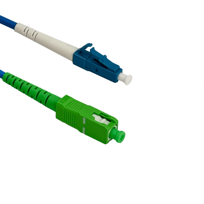Cable Fibra Óptica LSZH Blindado 3m LC UPC a SC APC SM Simplex