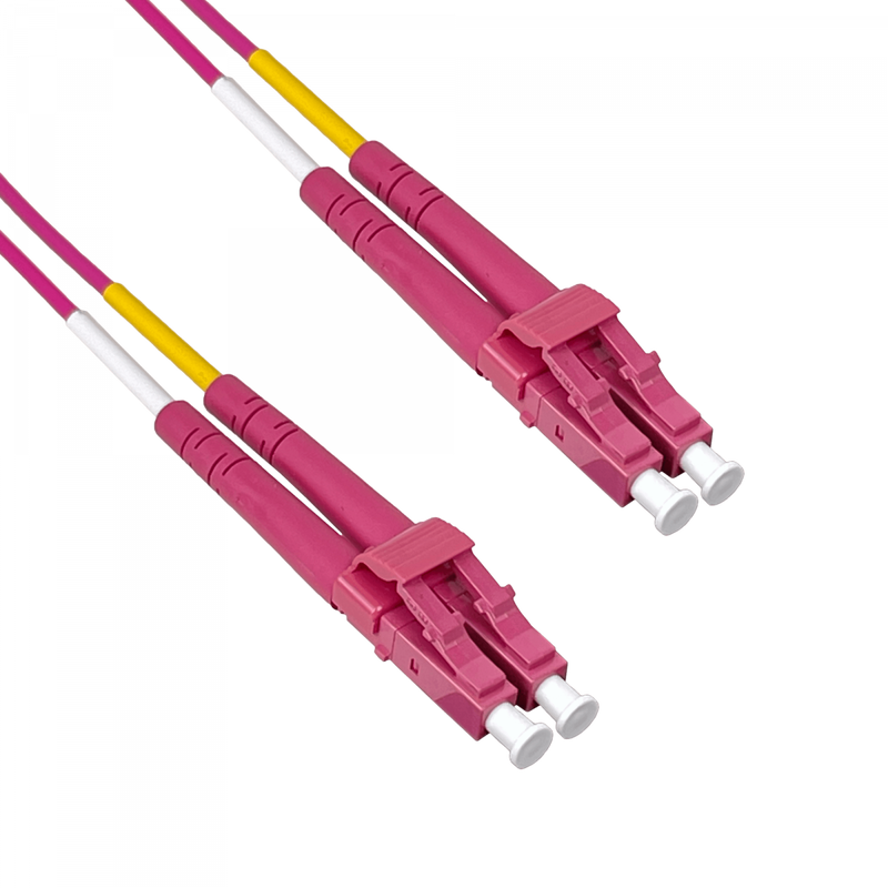 Ubiquiti Jumper de Fibra Óptica LC-LC OM4 Multimodo Duplex 30m 2mm LSZH