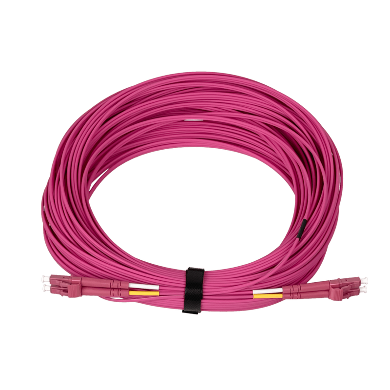 Ubiquiti Jumper de Fibra Óptica LC-LC OM4 Multimodo Duplex 30m 2mm LSZH