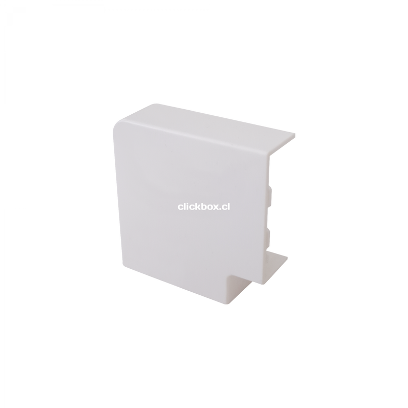 Angulo Plano 4016-AP para Canaleta PVC Clickbox