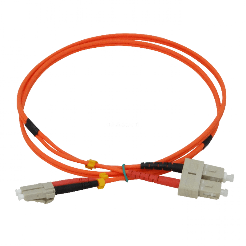 Cable de fibra óptica LC-SC OM1 Multimodo MM Clickbox