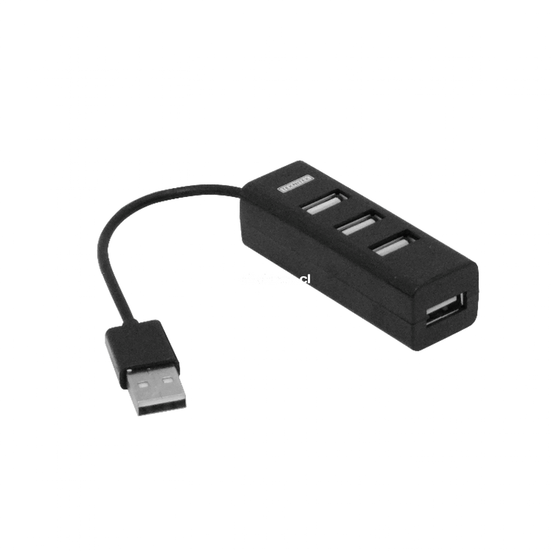 Cable USB 2.0 de 4 puertos con longitud de 10cm y Clickbox
