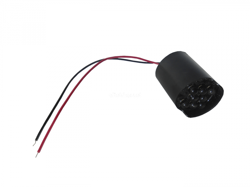 Cluster LED 26mm 8LED-5mm Cyan 60Âº 13V 40mA Clickbox