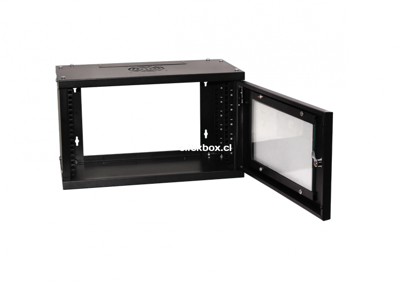 Gabinete Rack Pared Desarmado 6U 19 Pulgadas 30cm Clickbox