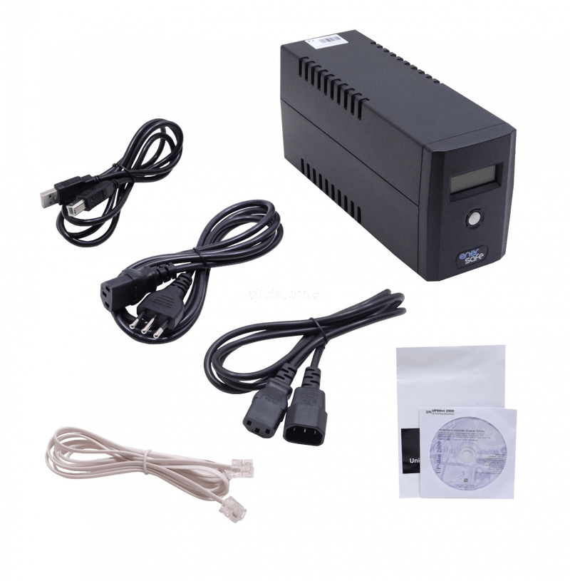 UPS Interactiva ENERSAFE 600VA 52WH 360W USB Clickbox